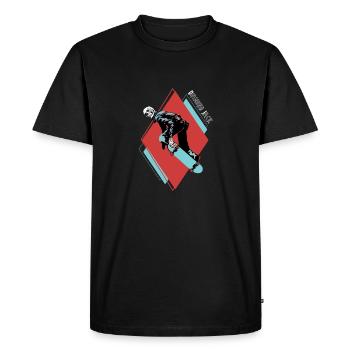 Diamond Jack - T-shirt Premium bio Homme - noir - Devant - Nico (187cm)