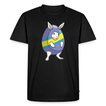 Costume de Pâques en lapin - T-shirt Premium bio Homme - noir - Devant - Nico (187cm)