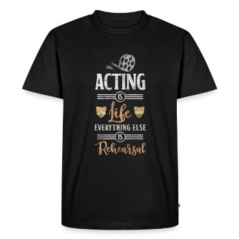 Théâtre Théâtre Opéra Broadway - T-shirt Premium bio Homme - noir - Devant - Nico (187cm)