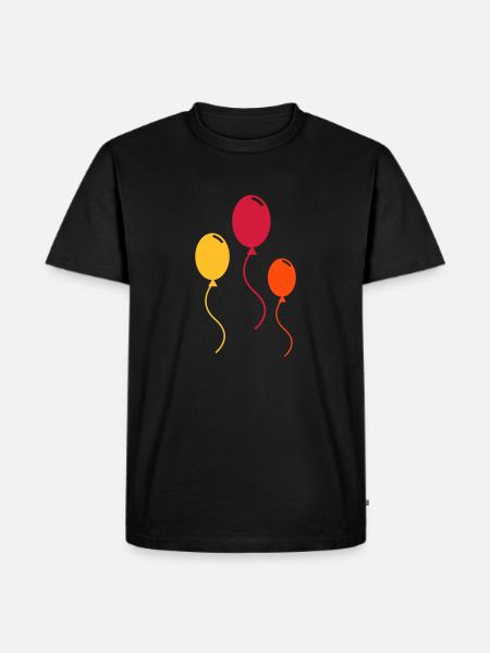 ballons - T-shirt Premium bio Homme - noir