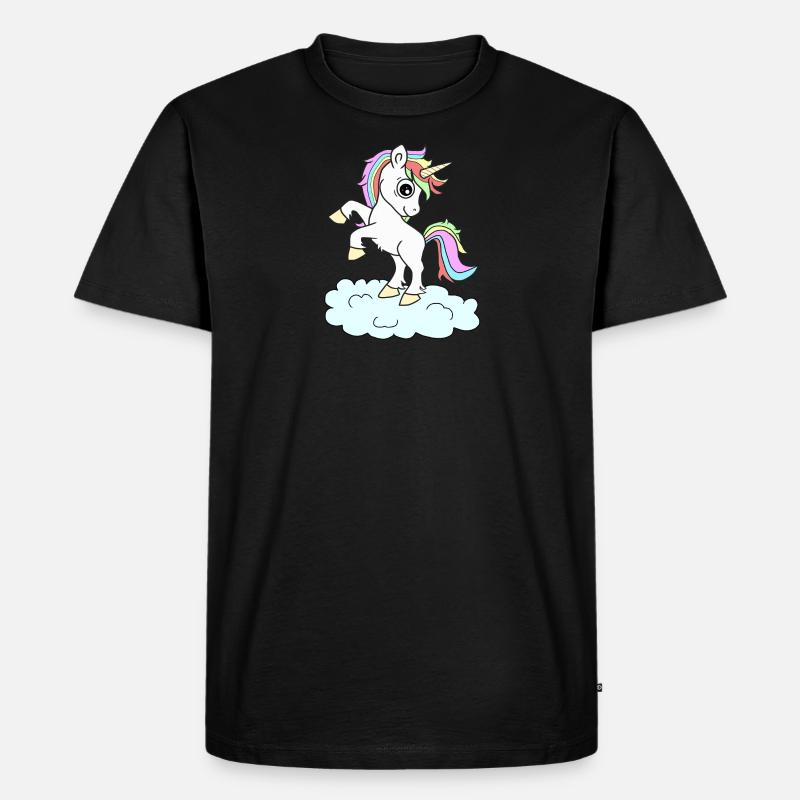 Einhorn Einhörner - Männer Premium Bio T-Shirt - undefined