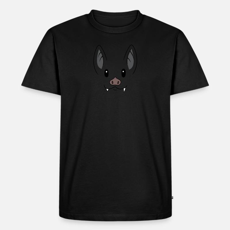 Camicia per bambini bat face bat head - Maglietta ecologica premium da uomo - undefined