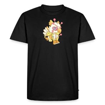 Kawaii Pastel Goth Voodoo Doll Cute Creepy Griffin - T-shirt Premium bio Homme - noir - Devant - Nico (187cm)