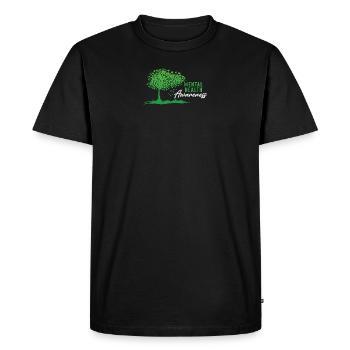 Arbre Santé mentale Conscient | Sensibilisation à la santé mentale - T-shirt Premium bio Homme - noir - Devant - Nico (187cm)