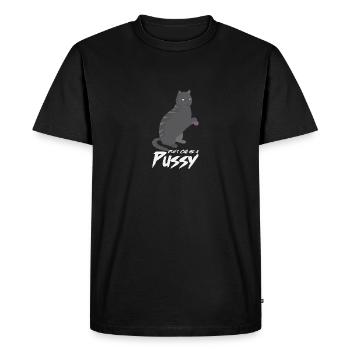 Cat Nail Polish Cat Lovers Cadeau - T-shirt Premium bio Homme - noir - Devant - Nico (187cm)