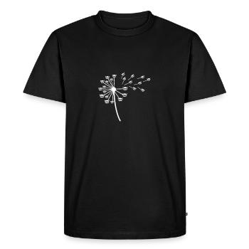 Bovins de buffle Bœufs - T-shirt Premium bio Homme - noir - Devant - Nico (187cm)