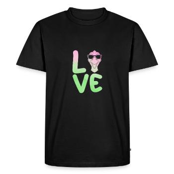 Goose - Men's Premium Organic T-Shirt - black - Front - Nico (187cm)