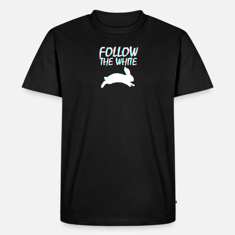 Psychedelisch - Männer Premium Bio T-Shirt - Schwarz