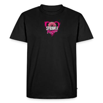 Sprinkle Kindness - boulangerie - T-shirt Premium bio Homme - noir - Devant - Nico (187cm)