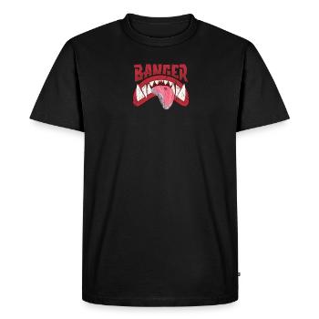 Banger - halloween - T-shirt Premium bio Homme - noir - Devant - Nico (187cm)