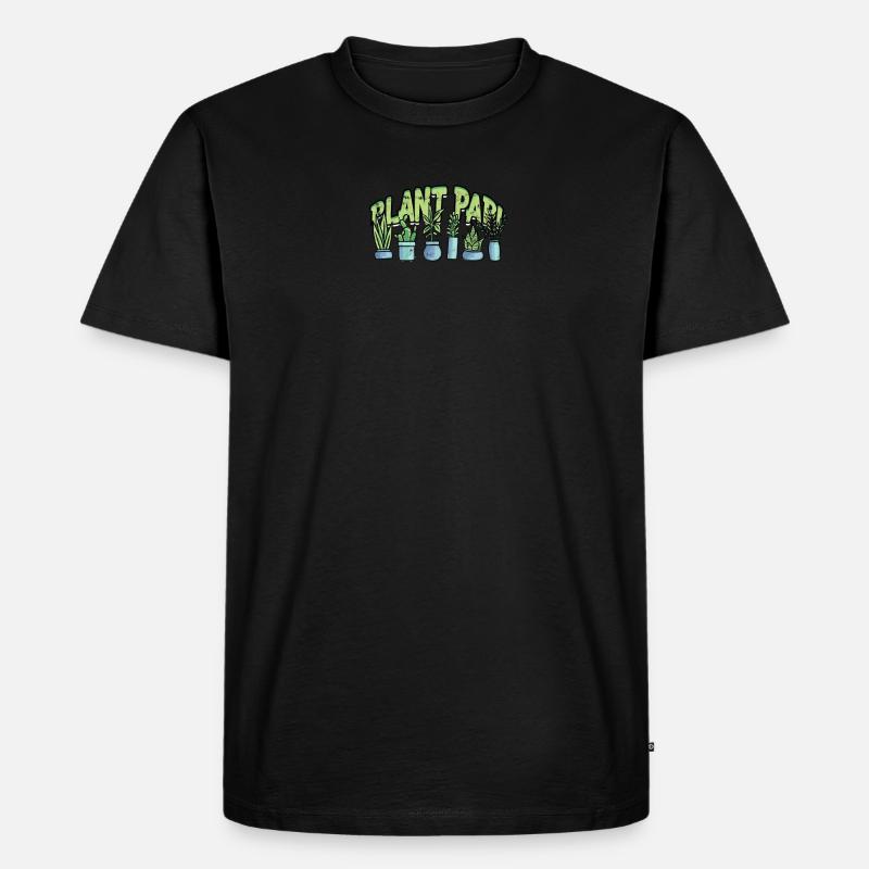 Plant Papi - papi - T-shirt Premium bio Homme - noir