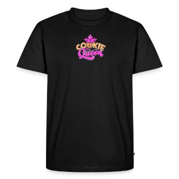 Cookie Queen - cookie - T-shirt Premium bio Homme - noir - Devant - Nico (187cm)