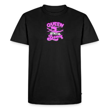 Reine de la poutre - gymnastique - T-shirt Premium bio Homme - noir - Devant - Nico (187cm)
