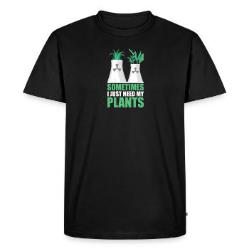 Energie nucléaire Radiation Ingénieur en énergie nucléaire - T-shirt Premium bio Homme - noir - Devant - Nico (187cm)