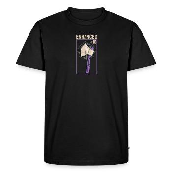 Larp | Live-action role-playing game | Larps | Larp - Men's Premium Organic T-Shirt - black - Front - Nico (187cm)