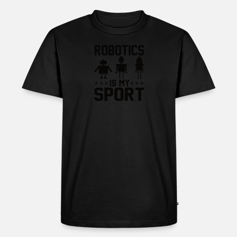 Roboter Programmierer Automatisierungstechniker - Männer Premium Bio T-Shirt - undefined