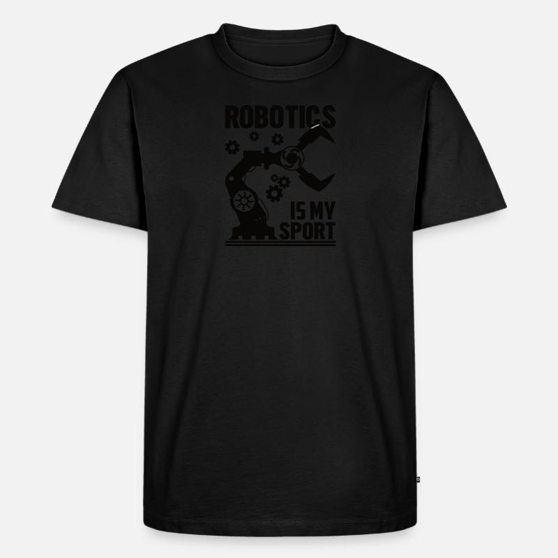 Roboter Programmierer Automatisierungstechniker - Männer Premium Bio T-Shirt - undefined