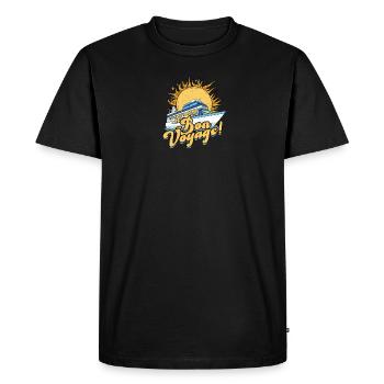 Bon voyage! - Cruise - Men's Premium Organic T-Shirt - black - Front - Nico (187cm)