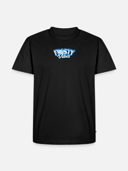 Frosty Vibes - Snow - Men's Premium Organic T-Shirt - black