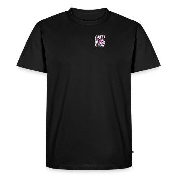 ANTI SOCIAL LIFTING CLUB - Fitness - T-shirt Premium bio Homme - noir - Devant - Nico (187cm)