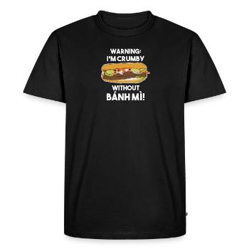 Vietnam Viet Banh Mi pain vietnamien I cadeau - T-shirt Premium bio Homme - noir - Devant - Nico (187cm)
