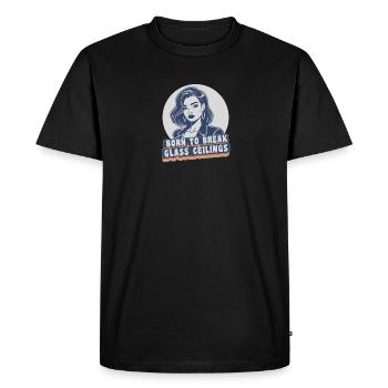 Droits des femmes Autonomisation des femmes Briser la glace - T-shirt Premium bio Homme - noir - Devant - Nico (187cm)