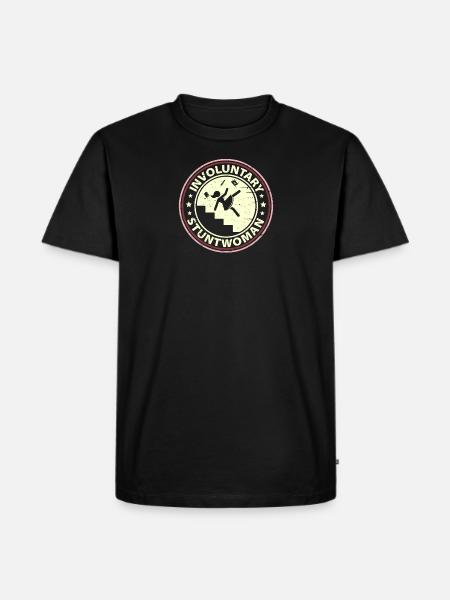 Cascadeuse involontaire - T-shirt Premium bio Homme - noir