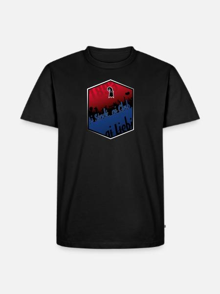 Ai city, ai club, ai Liebi - Men's Premium Organic T-Shirt - black