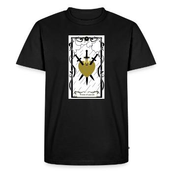 three of swords - Men's Premium Organic T-Shirt - black - Front - Nico (187cm)
