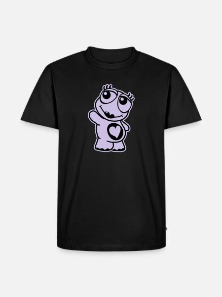 Tortue - T-shirt Premium bio Homme - noir