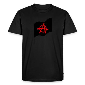 L’anarchie - T-shirt Premium bio Homme - noir - Devant - Nico (187cm)