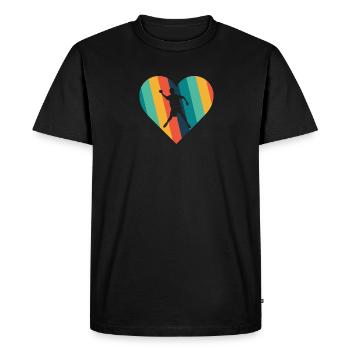 Dodgeball Dodgeball Team Team - Men's Premium Organic T-Shirt - black - Front - Nico (187cm)