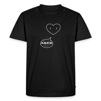 Crève-cœur - T-shirt Premium bio Homme - noir - Devant - Nico (187cm)