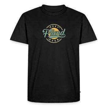 EGOSKiLL 20203 FRIEND - Men's Premium Organic T-Shirt - black - Front - Nico (187cm)