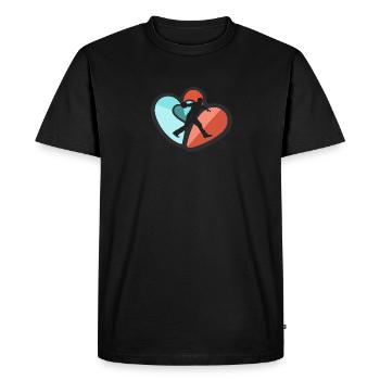 Bowling Bowler Skittles - T-shirt Premium bio Homme - noir - Devant - Nico (187cm)