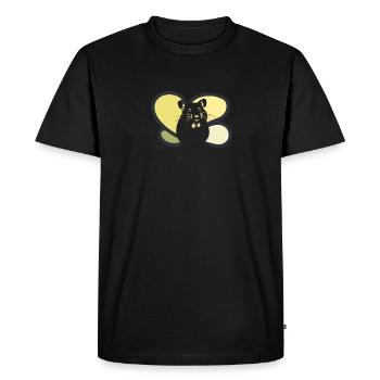 Guinée Animal de compagnie - T-shirt Premium bio Homme - noir - Devant - Nico (187cm)