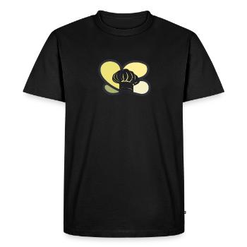 Cook Culinary art Chef - Men's Premium Organic T-Shirt - black - Front - Nico (187cm)