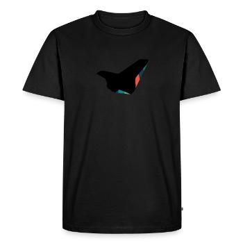 Pilote d’avion Pilote - T-shirt Premium bio Homme - noir - Devant - Nico (187cm)