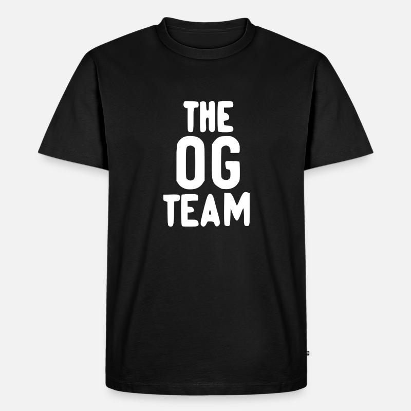 Das OG-Team - Männer Premium Bio T-Shirt - Schwarz