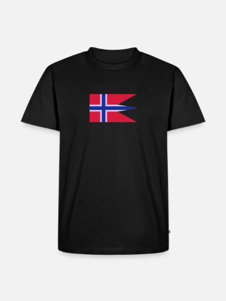 norway flag - Männer Premium Bio T-Shirt -