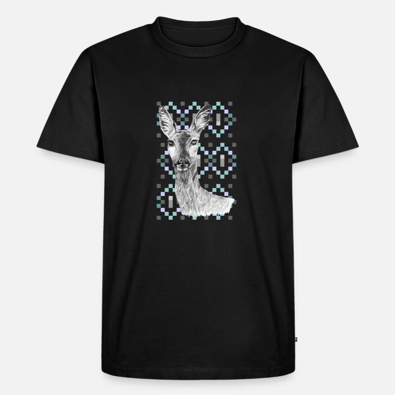 Rogen - Männer Premium Bio T-Shirt - Schwarz