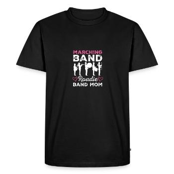 Marching Band Roadie Band Mom - Men's Premium Organic T-Shirt - black - Front - Nico (187cm)