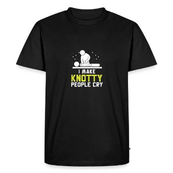 Bone Photographer Radiologie Assistant en radiologie - T-shirt Premium bio Homme - noir - Devant - Nico (187cm)