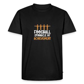 Baby-foot Spinnacle Of Achievement Baby-foot - T-shirt Premium bio Homme - noir - Devant - Nico (187cm)