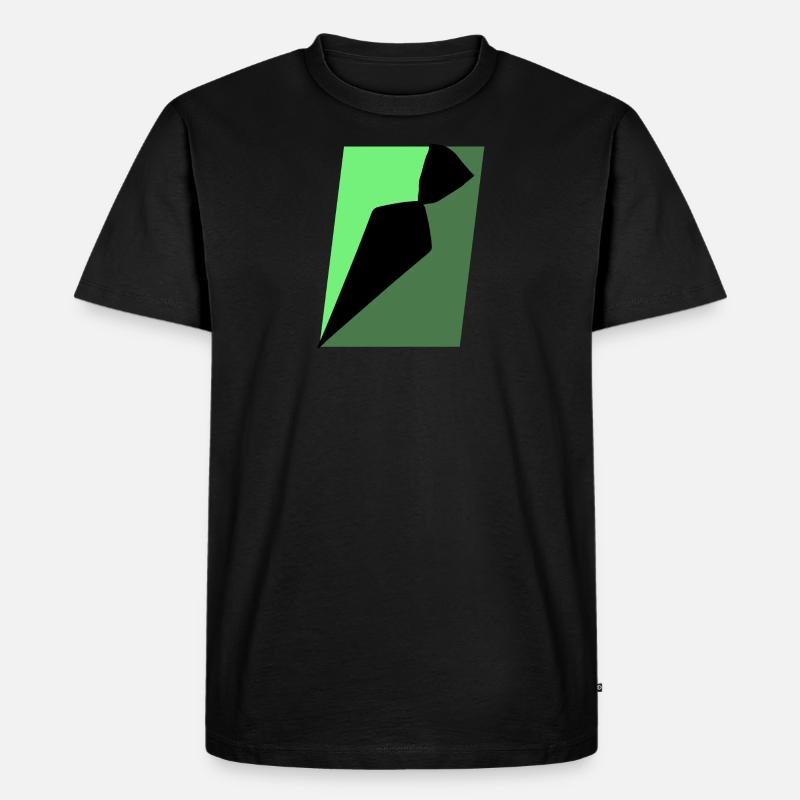 Backwaren Cupcake Backen - Männer Premium Bio T-Shirt - Schwarz