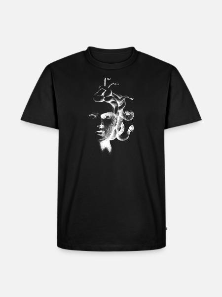 Medusa - Men's Premium Organic T-Shirt - black