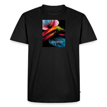 Un slogan inspirant et motivant pour vous - T-shirt Premium bio Homme - noir - Devant - Nico (187cm)