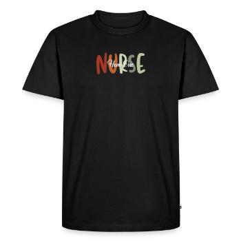 Hem-onc Nurse Hematologist Hematology - Men's Premium Organic T-Shirt - black - Front - Nico (187cm)