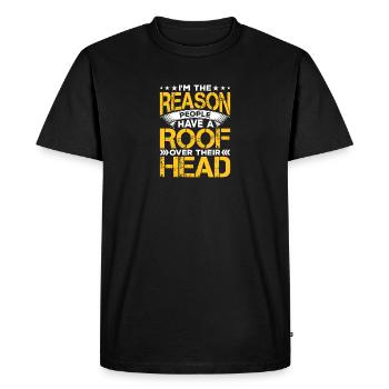 Love Mortgage Loan Officer Assistant - Men's Premium Organic T-Shirt - black - Front - Nico (187cm)