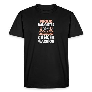 Daughter of - Men's Premium Organic T-Shirt - black - Front - Nico (187cm)